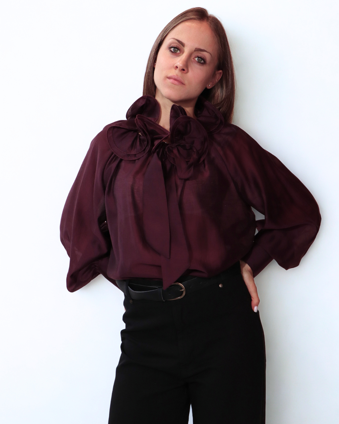 Blusa Rouches