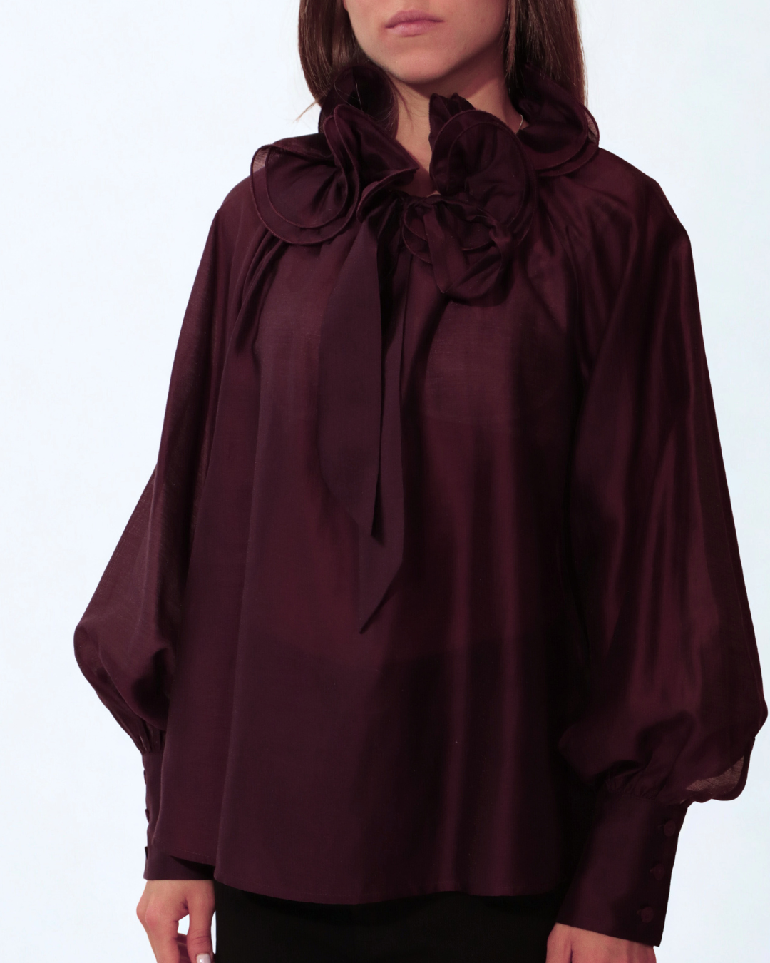 Blusa Rouches