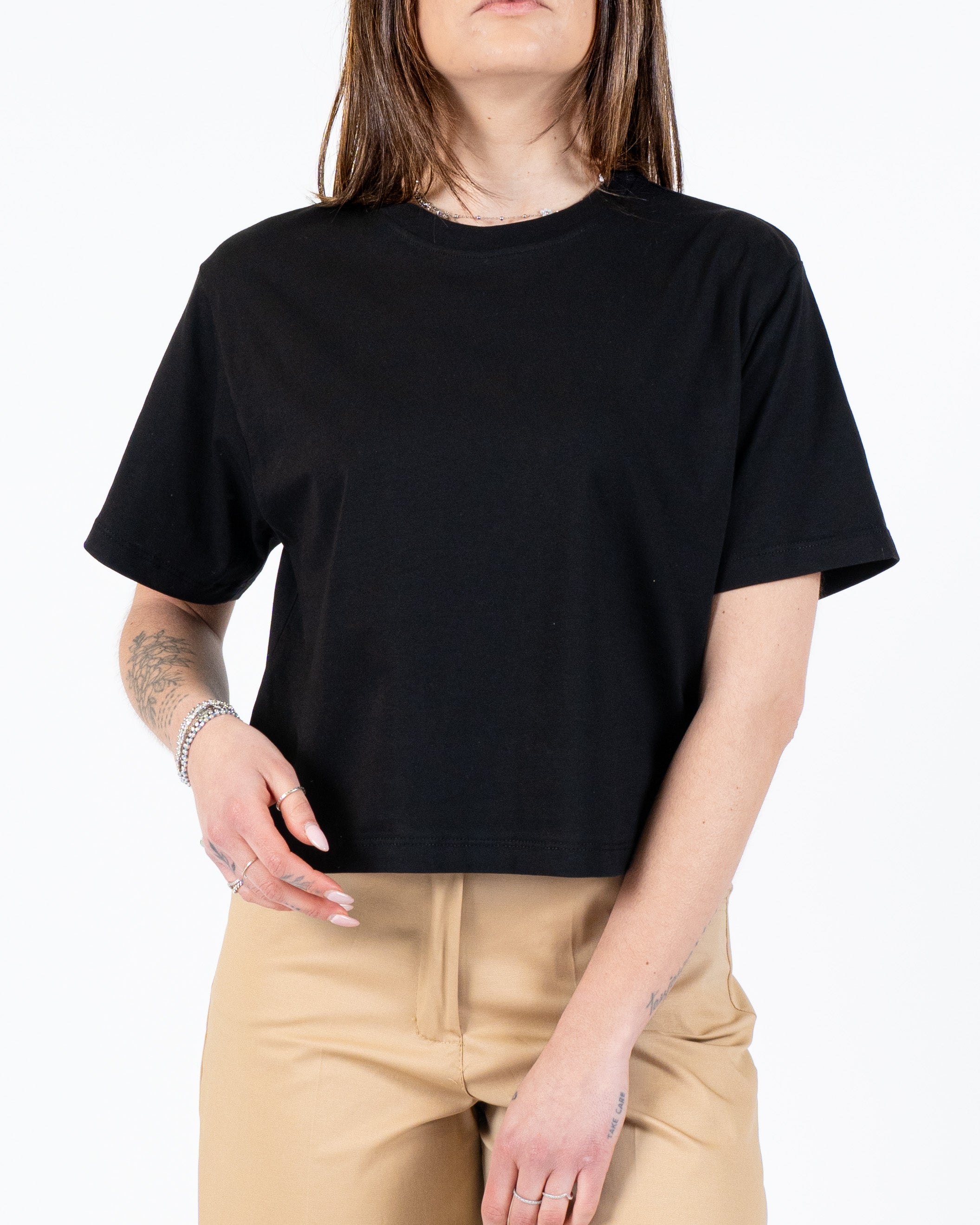 Tshirt crop mezza manica