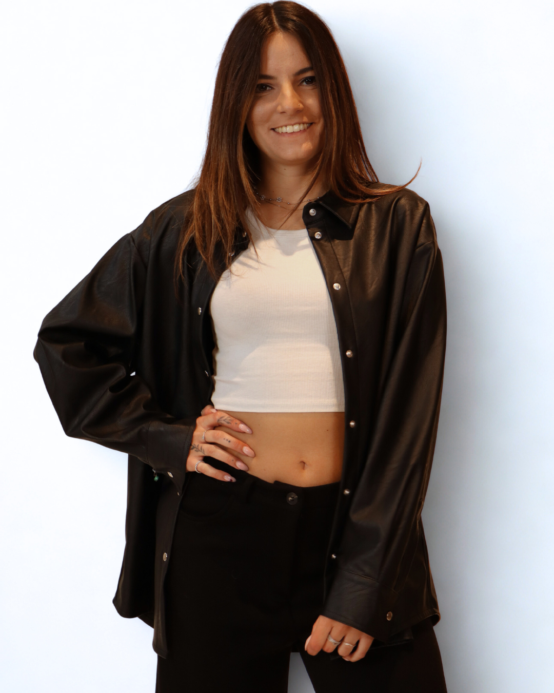 CAMICIA ECOPELLE OVER