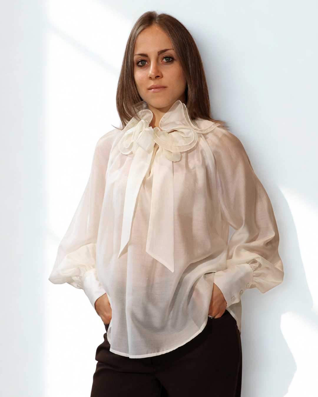 Blusa Rouches