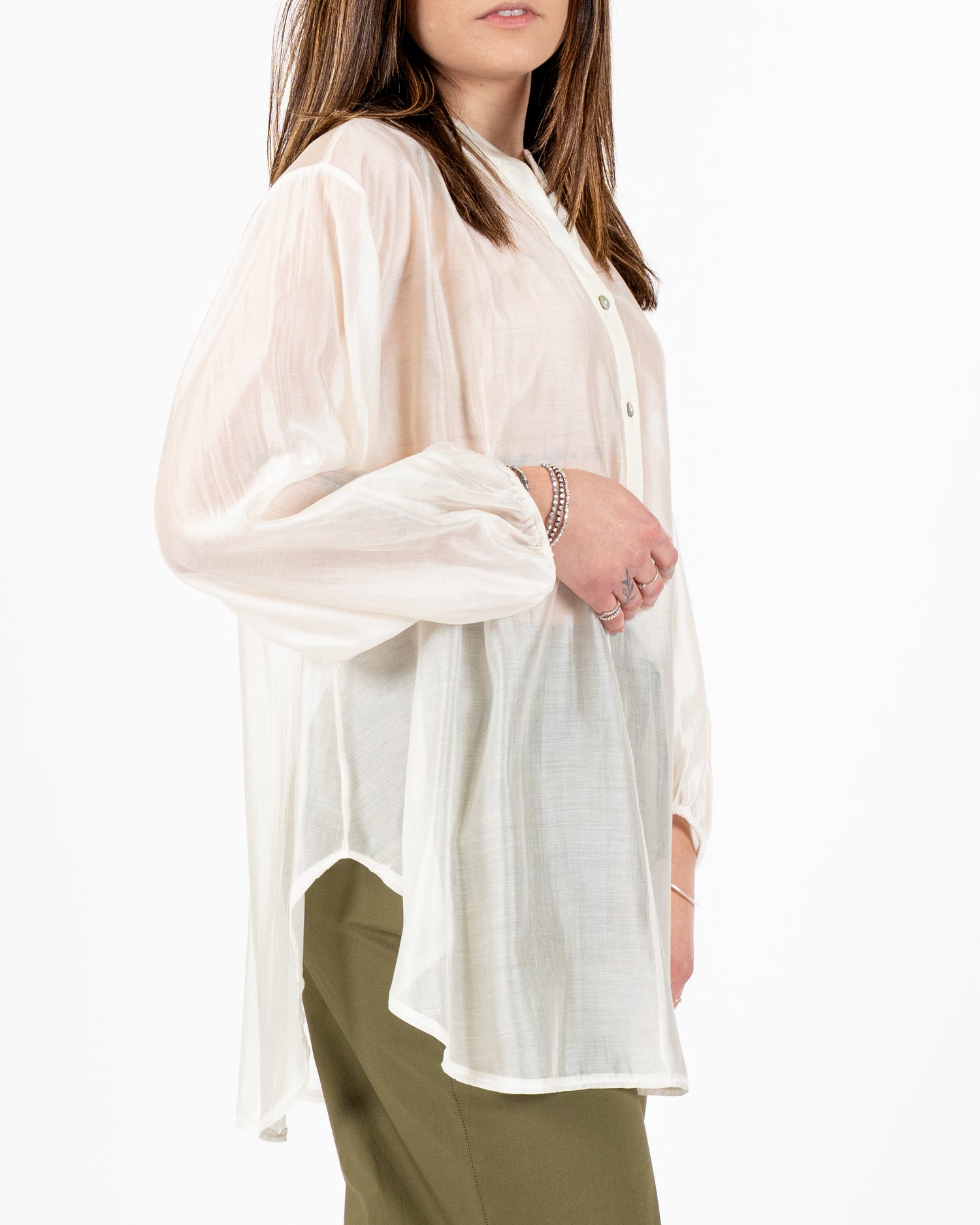 Camicia coreana oversize