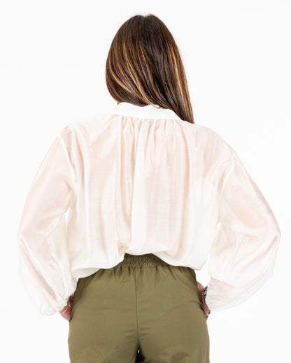 Camicia coreana oversize