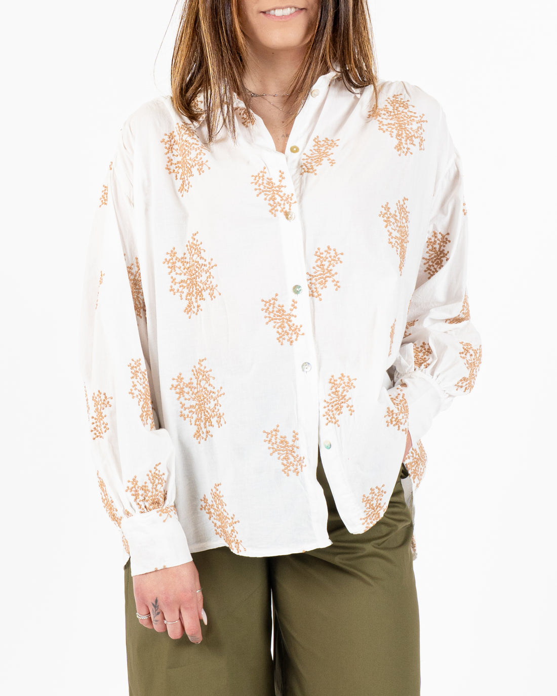 Camicia Ricamo