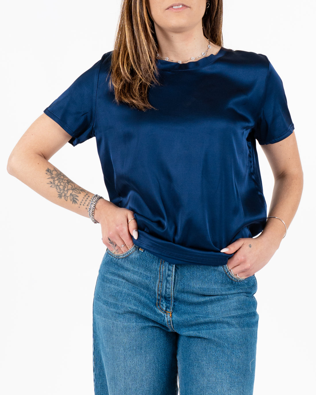 T-shirt Satin