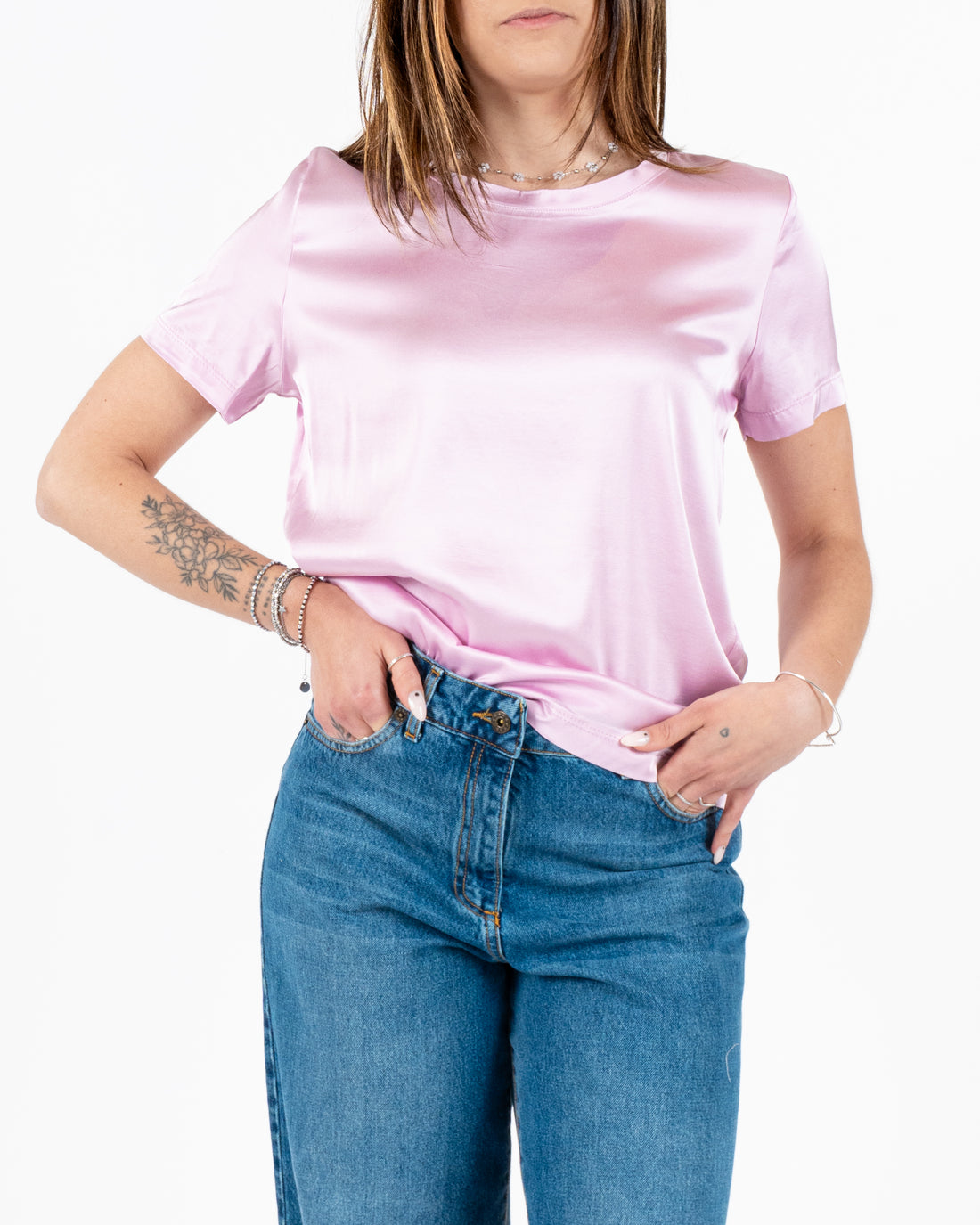 T-shirt Satin