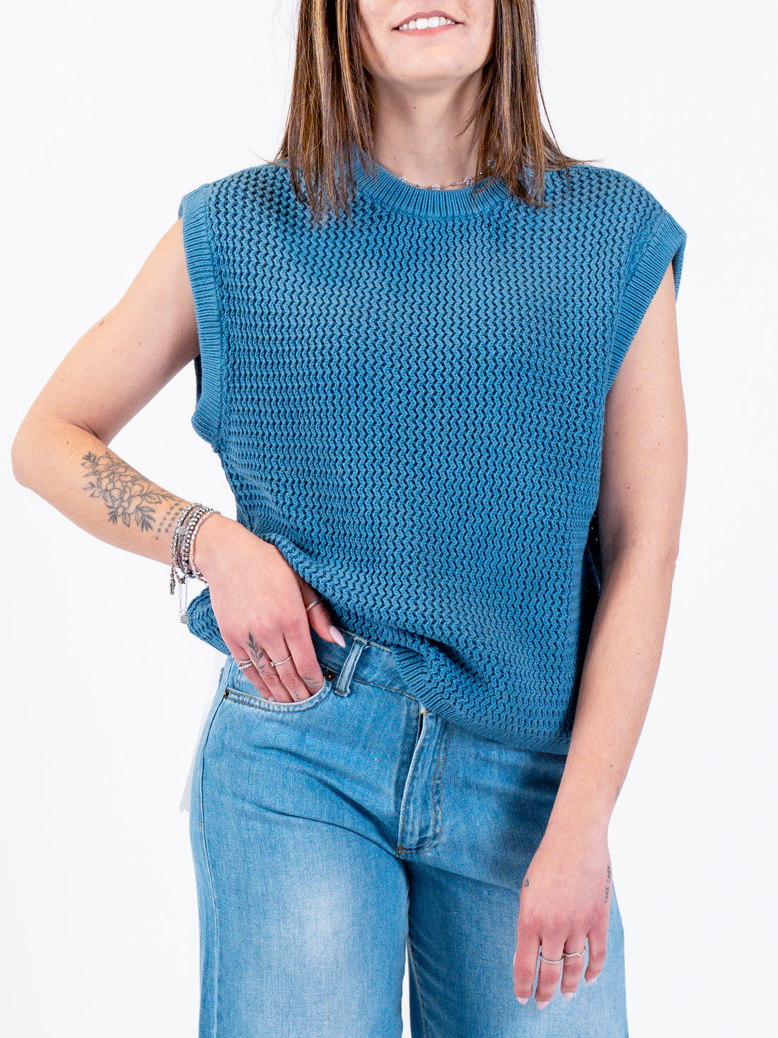 Oversized tricot