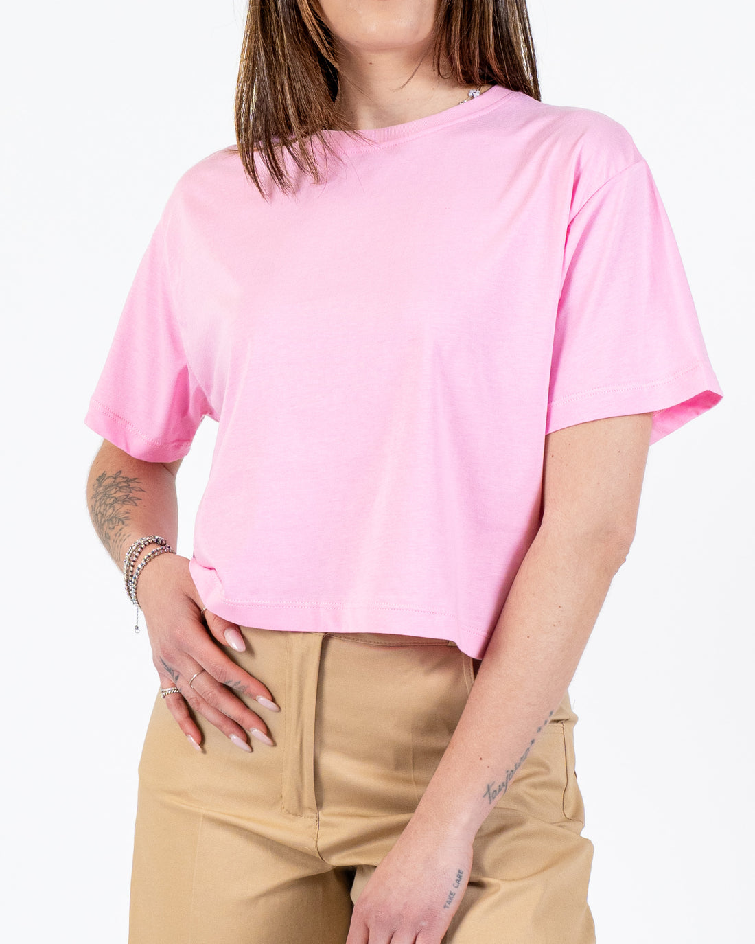 Tshirt crop mezza manica