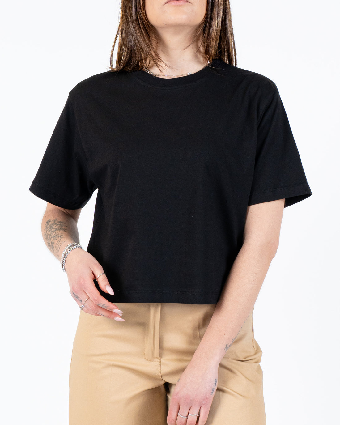 Tshirt crop mezza manica